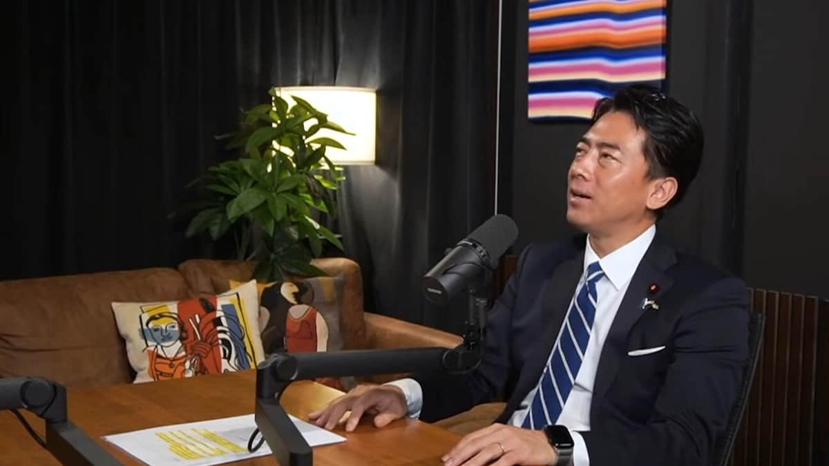 小泉進次郎防衛相のYouTubeより