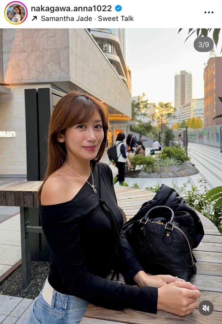中川安奈さんのインスタグラム（＠nakagawa.anna1022）より