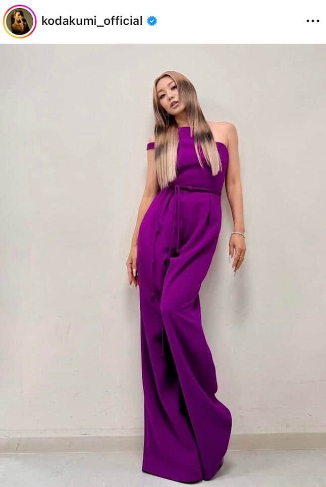 倖田來未さんのインスタグラム（＠kodakumi_official）より
