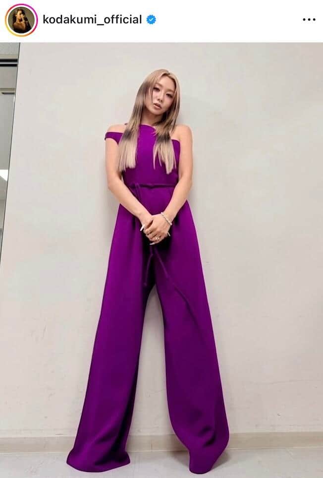 倖田來未さんのインスタグラム（＠kodakumi_official）より