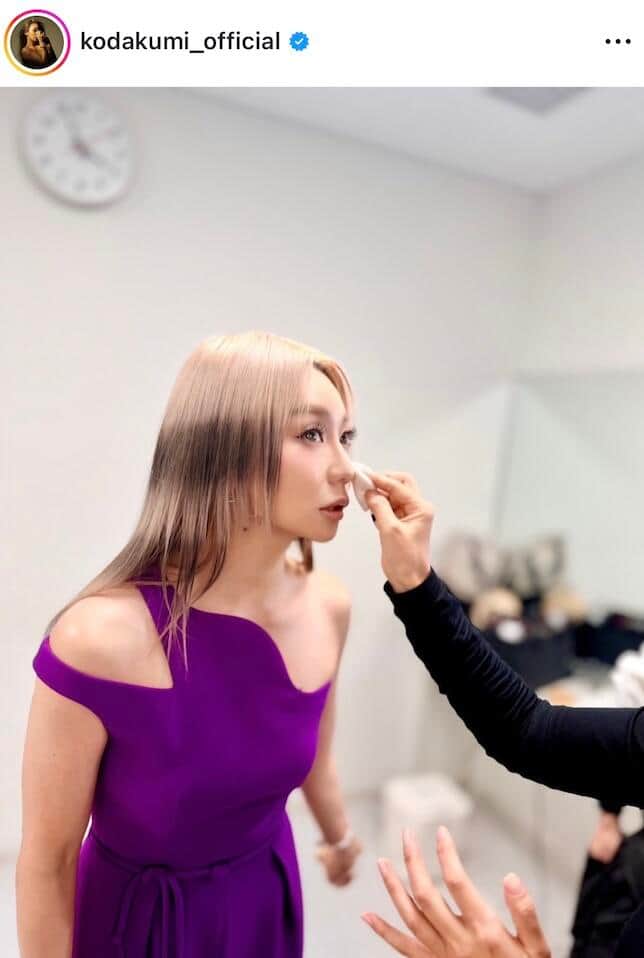 倖田來未さんのインスタグラム（＠kodakumi_official）より