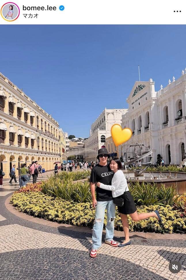 イ・ボミさんのインスタグラム（＠bomee.lee）より