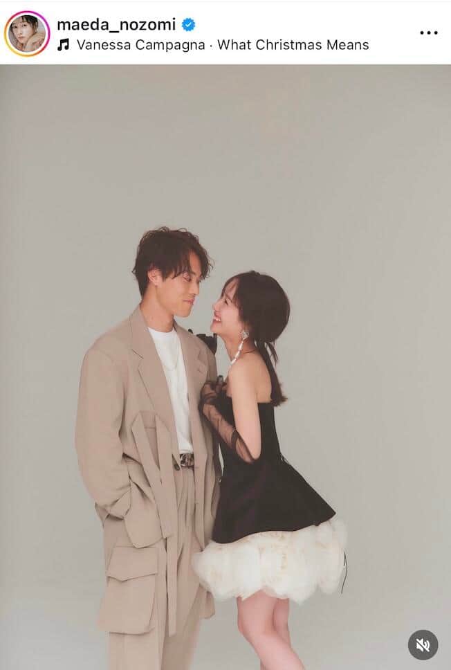 前田希美さんのインスタグラム（＠maeda_nozomi）より