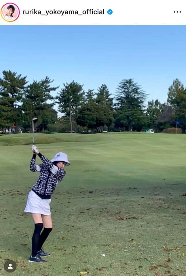 横山ルリカさんのインスタグラム（＠rurika_yokoyama_official）より