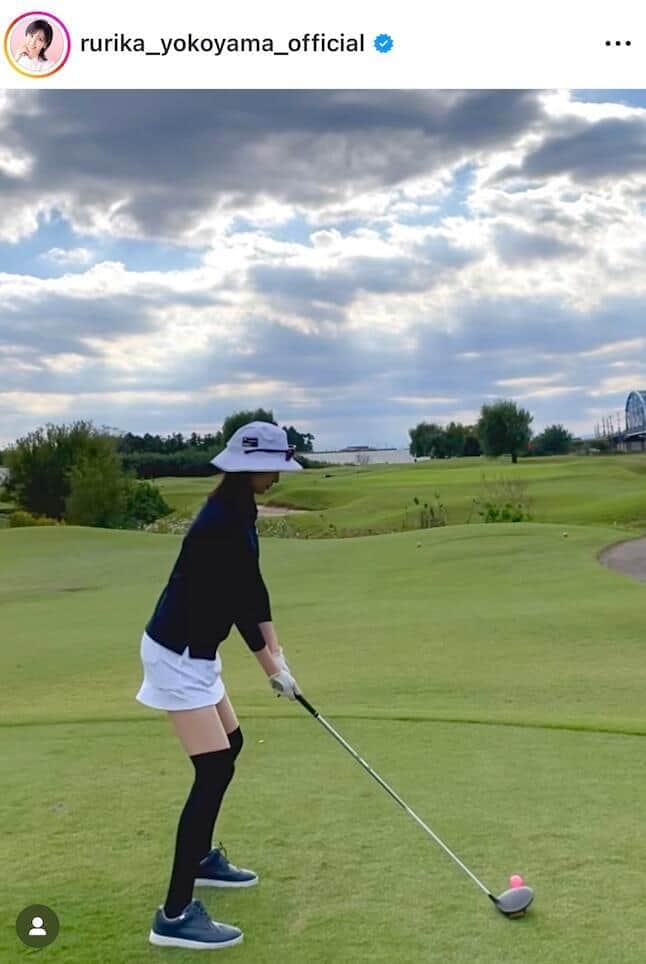 横山ルリカさんのインスタグラム（＠rurika_yokoyama_official）より