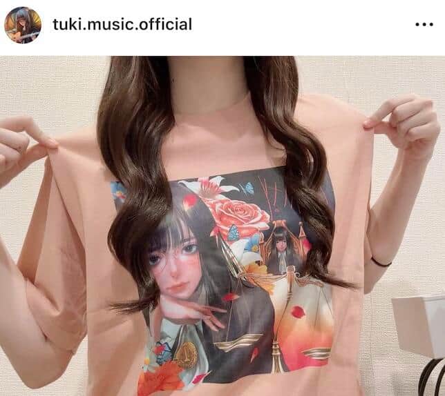 tuki.さんのインスタグラム（＠tuki.music.official）より