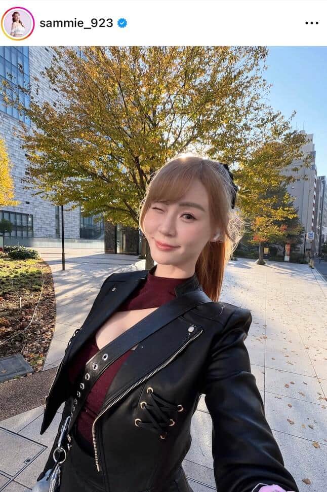 サミーさんのインスタグラム（＠sammie_923）より
