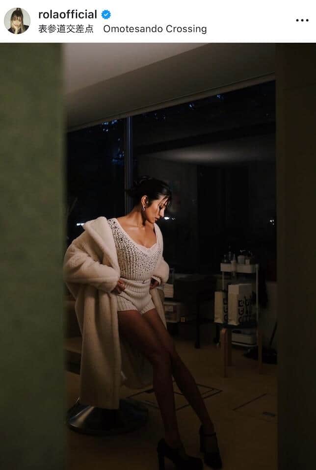 ローラさんのインスタグラム（＠rolaofficial）より