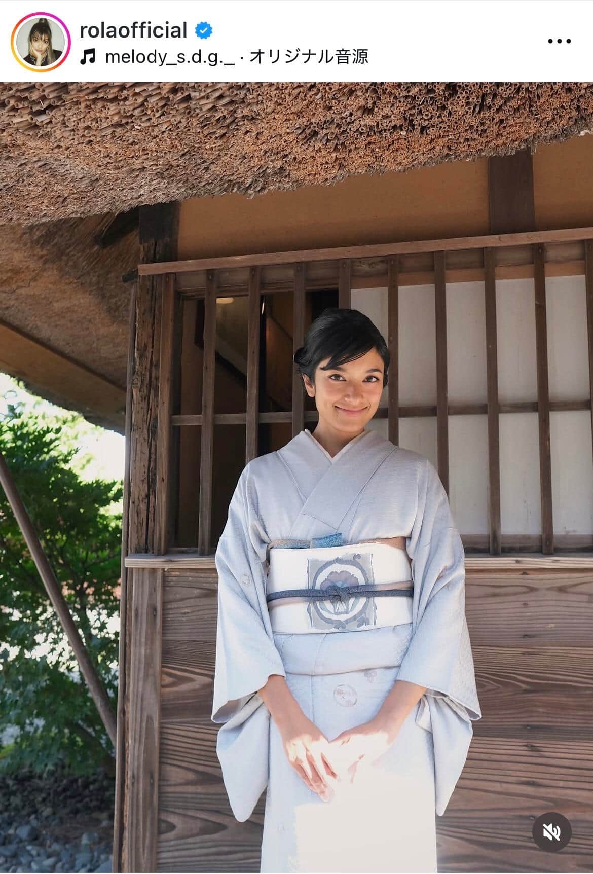 ローラさんのインスタグラム（＠rolaofficial）より