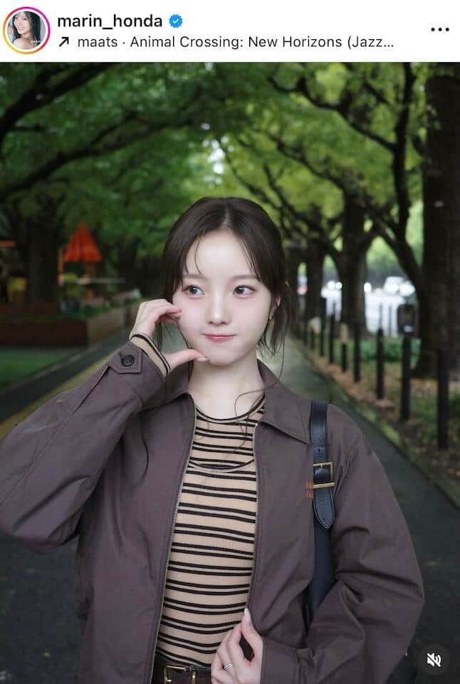 本田真凜さんのインスタグラム（＠marin_honda）より
