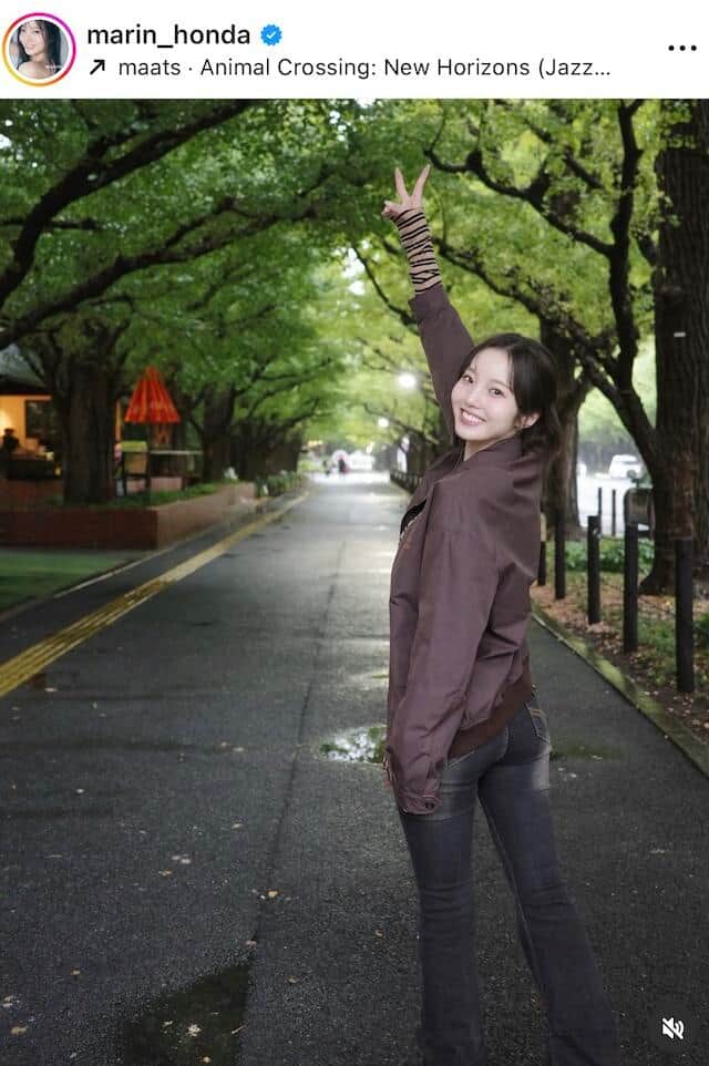 本田真凜さんのインスタグラム（＠marin_honda）より