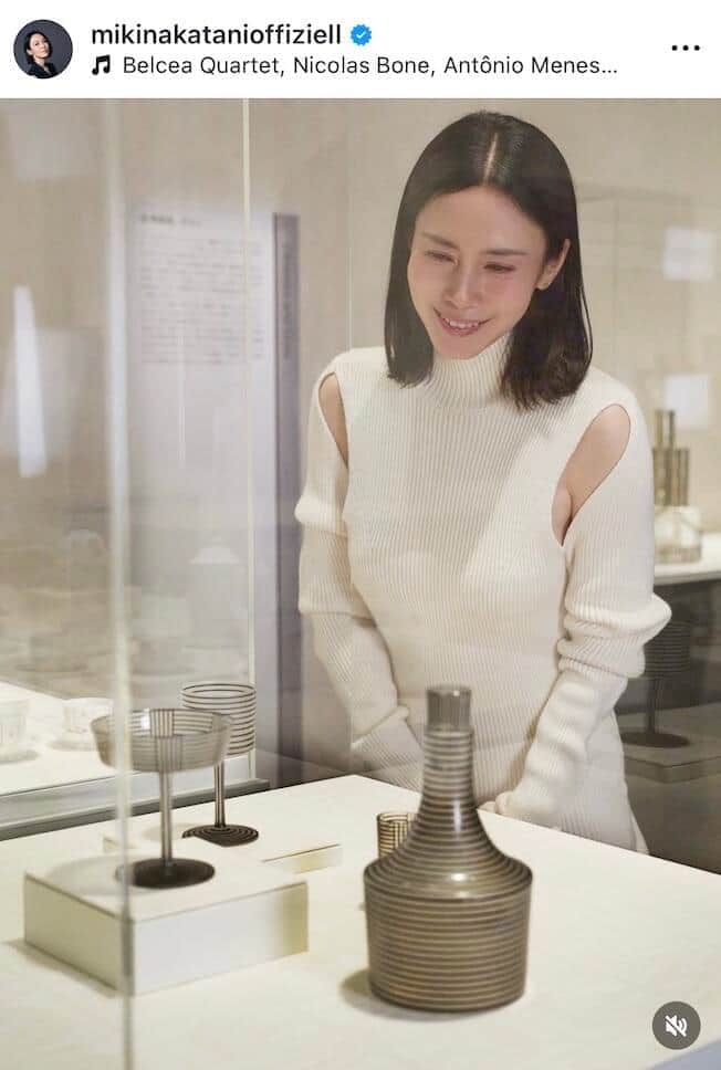 中谷美紀さんのインスタグラム（＠mikinakatanioffiziell）より