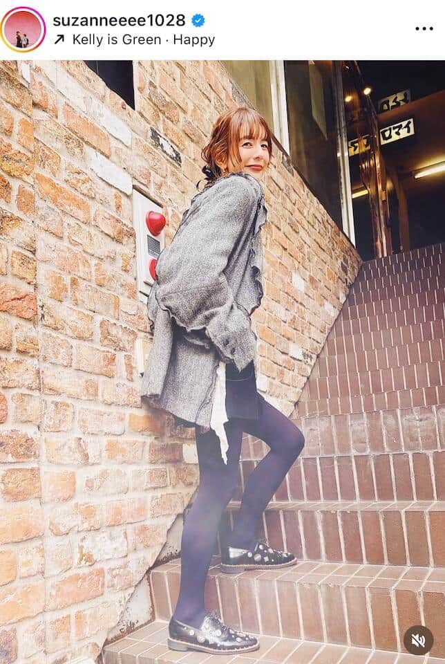 スザンヌさんのインスタグラム（＠suzanneeee1028）より