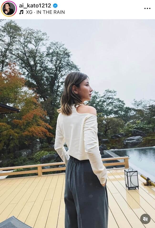 加藤あいさんのインスタグラム（＠ai_kato1212）より