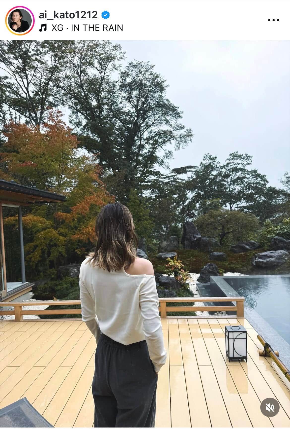 加藤あいさんのインスタグラム（＠ai_kato1212）より