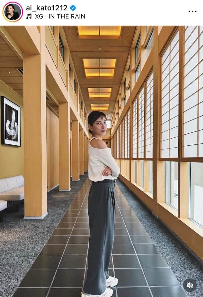 加藤あいさんのインスタグラム（＠ai_kato1212）より