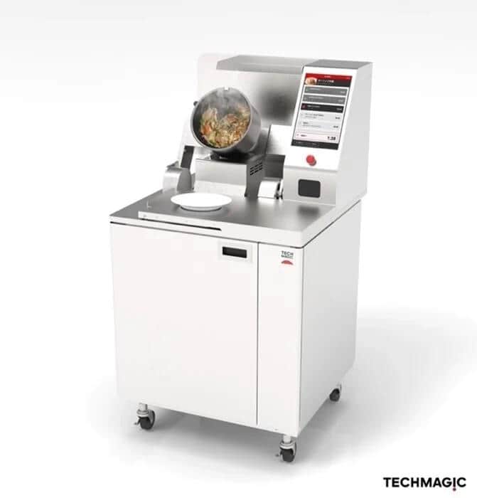 炒め調理ロボット「I-Robo2」（プレスリリースより）