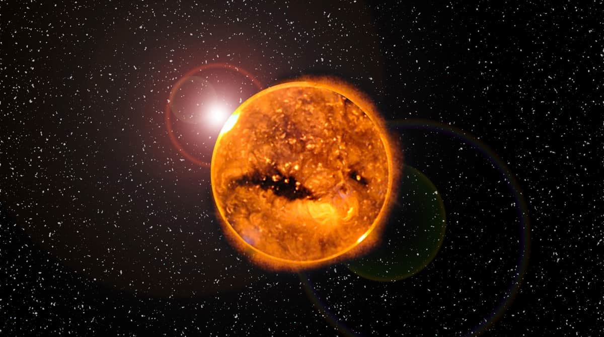 太陽フレアが活発化すると、様々な影響が出る（写真はイメージ）