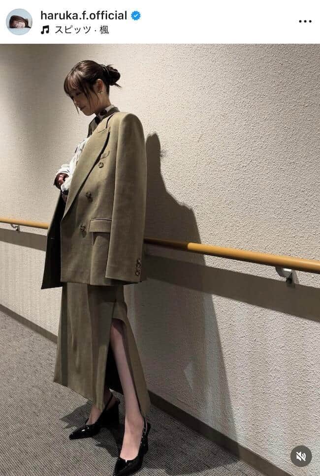 福原遥さんのインスタグラム（＠haruka.f.official）より