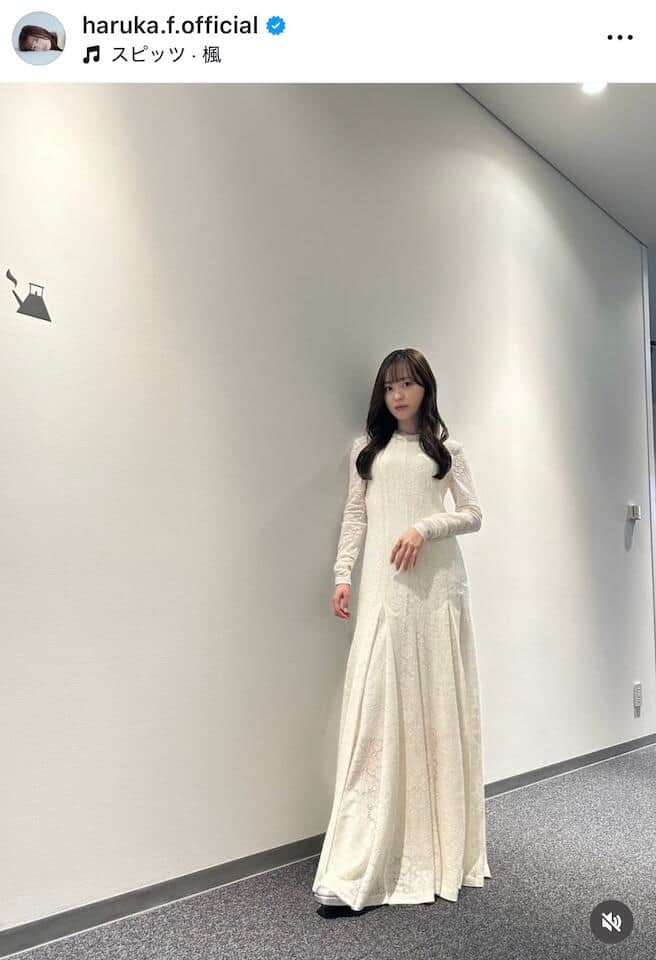 福原遥さんのインスタグラム（＠haruka.f.official）より