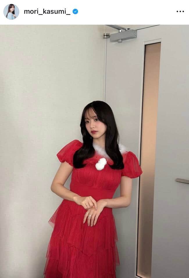 森香澄さんのインスタグラム（＠mori_kasumi_）より