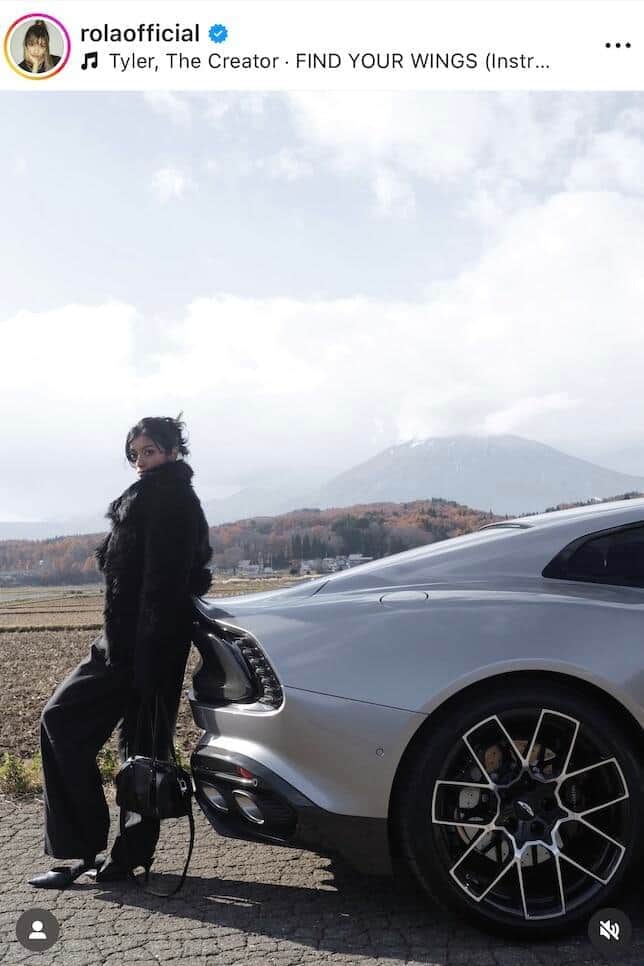 ローラさんのインスタグラム（＠rolaofficial）より