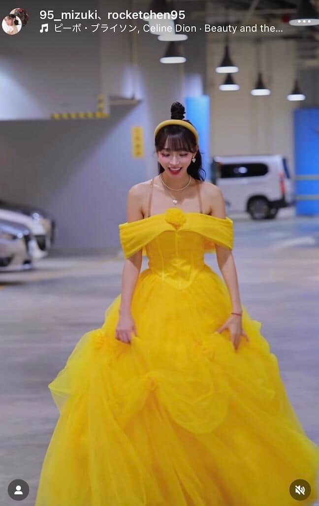 リン・シャンさんのインスタグラム（＠95_mizuki）より