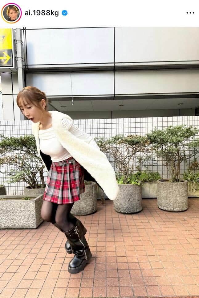 加護亜依さんのインスタグラム（＠ai.1988kg）より