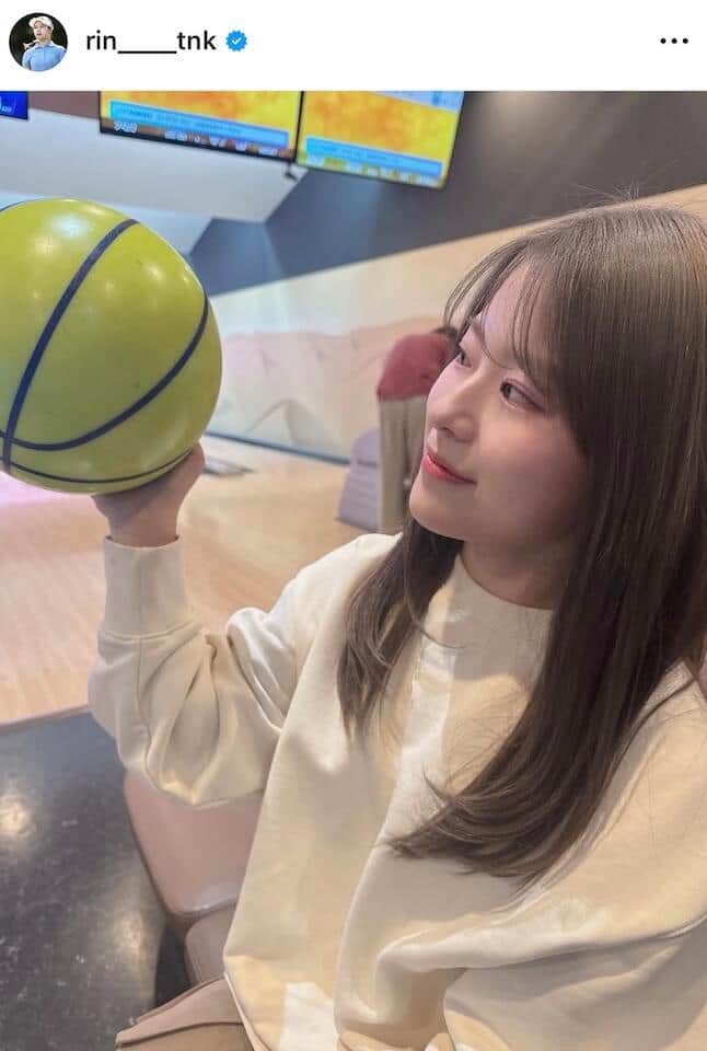 吉田鈴選手のインスタグラム（＠rin____tnk）より