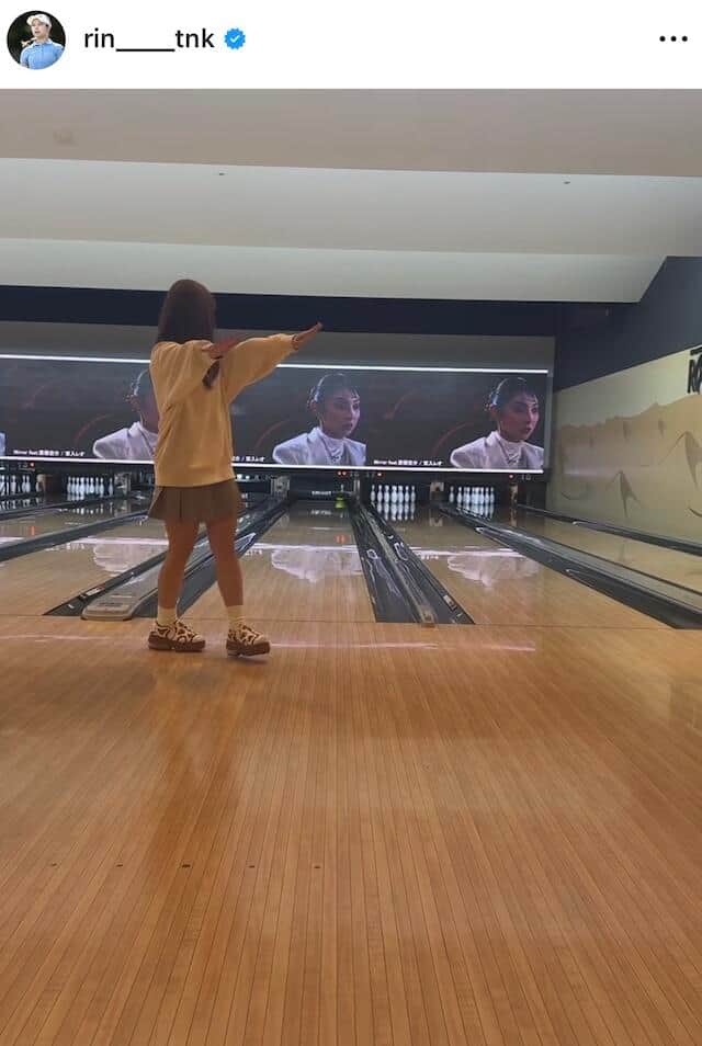 吉田鈴選手のインスタグラム（＠rin____tnk）より