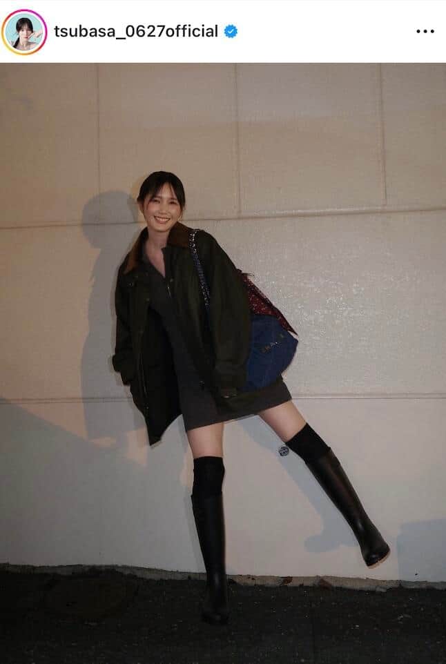 本田翼さんのインスタグラム（＠tsubasa_0627official）より