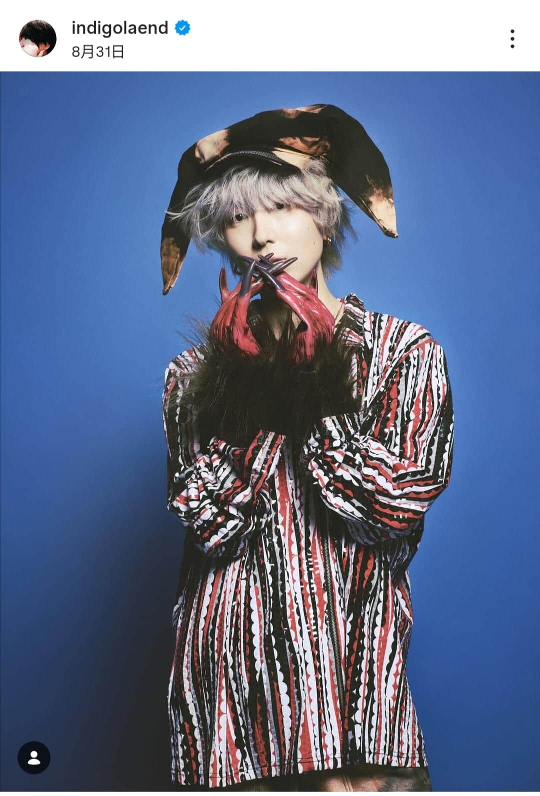 川谷絵音さんのインスタグラム（＠indigolaend）より