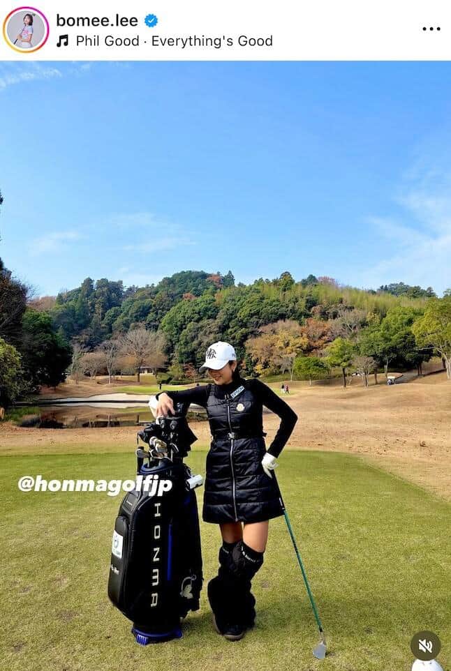 イ・ボミさんのインスタグラム（＠bomee.lee）より