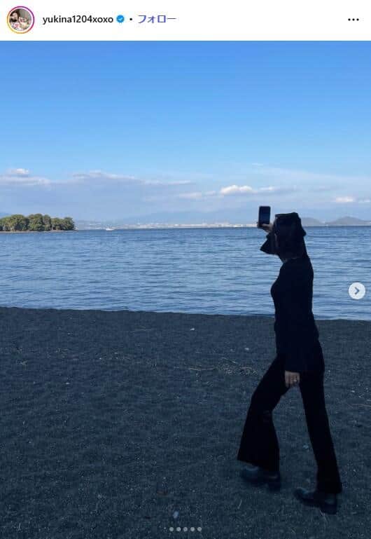 木下優樹菜さんのインスタグラム（＠yukina1204xoxo）より