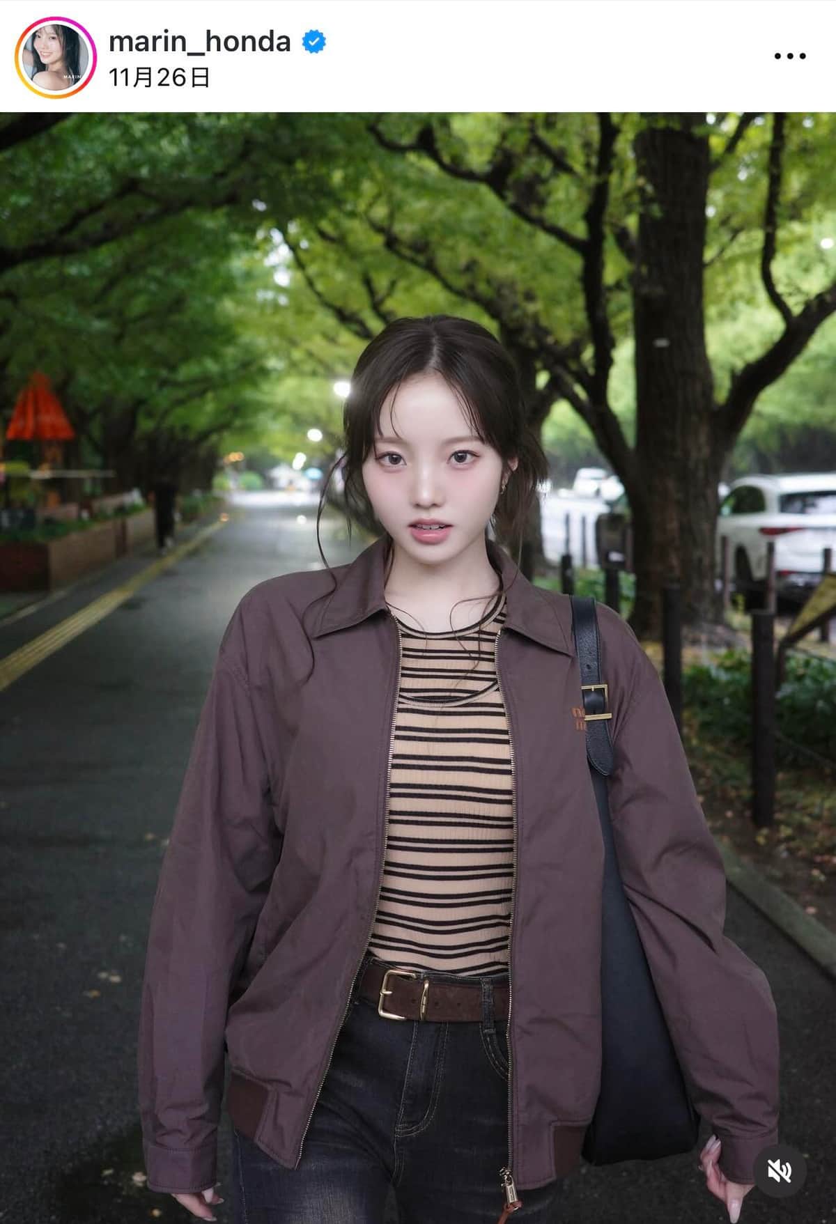 本田真凜さんのインスタグラム（＠marin_honda）より