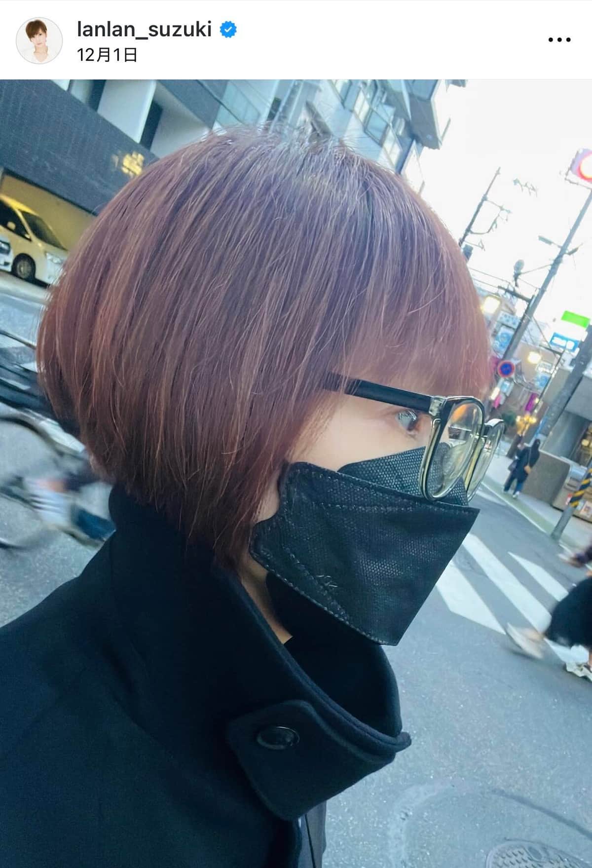 鈴木蘭々さんのインスタグラム（＠lanlan_suzuki）より
