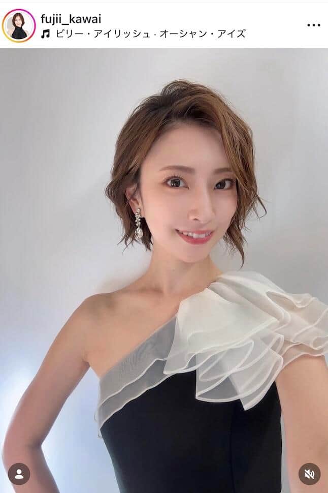 藤井香愛さんのインスタグラム（＠fujii_kawai）より