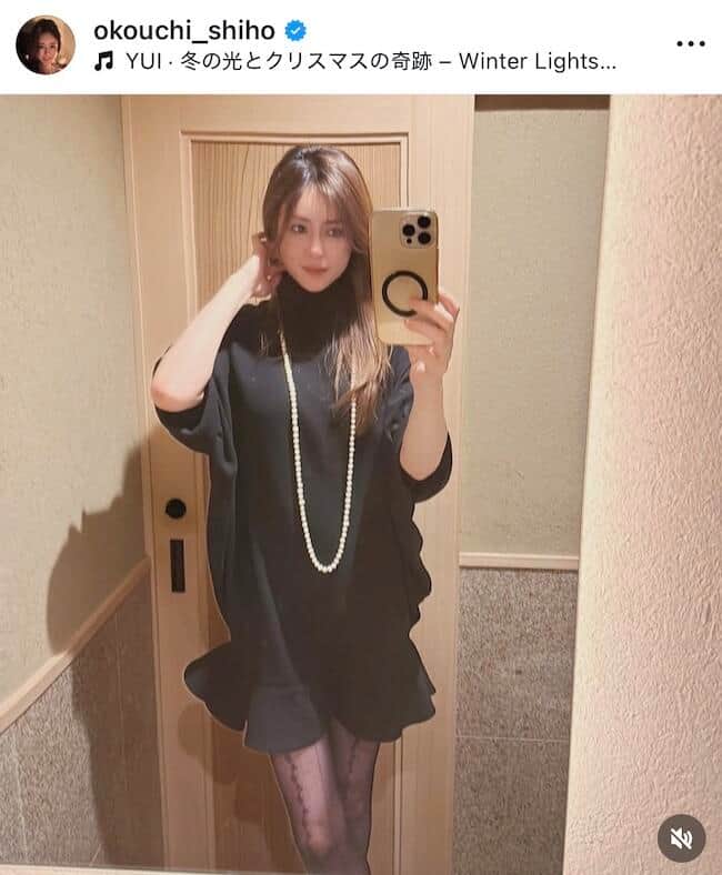 大河内志保さんのインスタグラム（＠okouchi_shiho）より