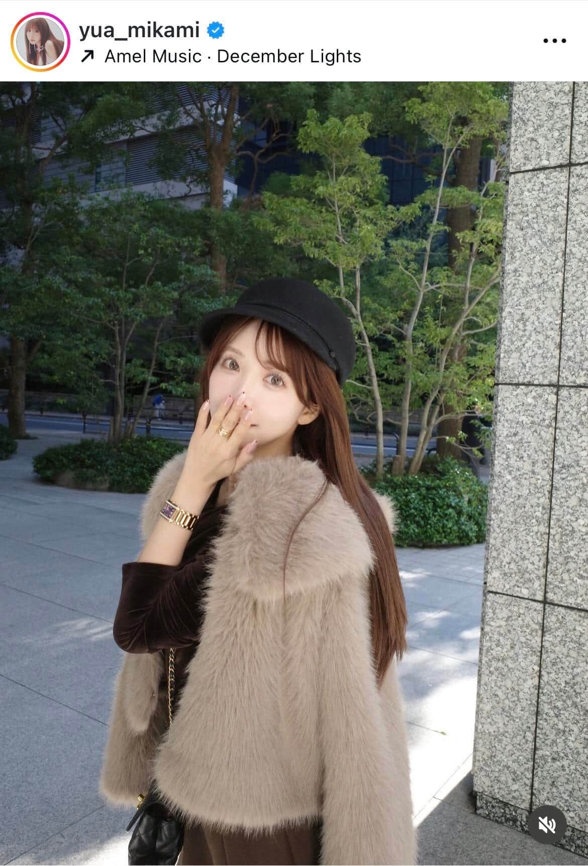 三上悠亜さんのインスタグラム（＠yua_mikami）より