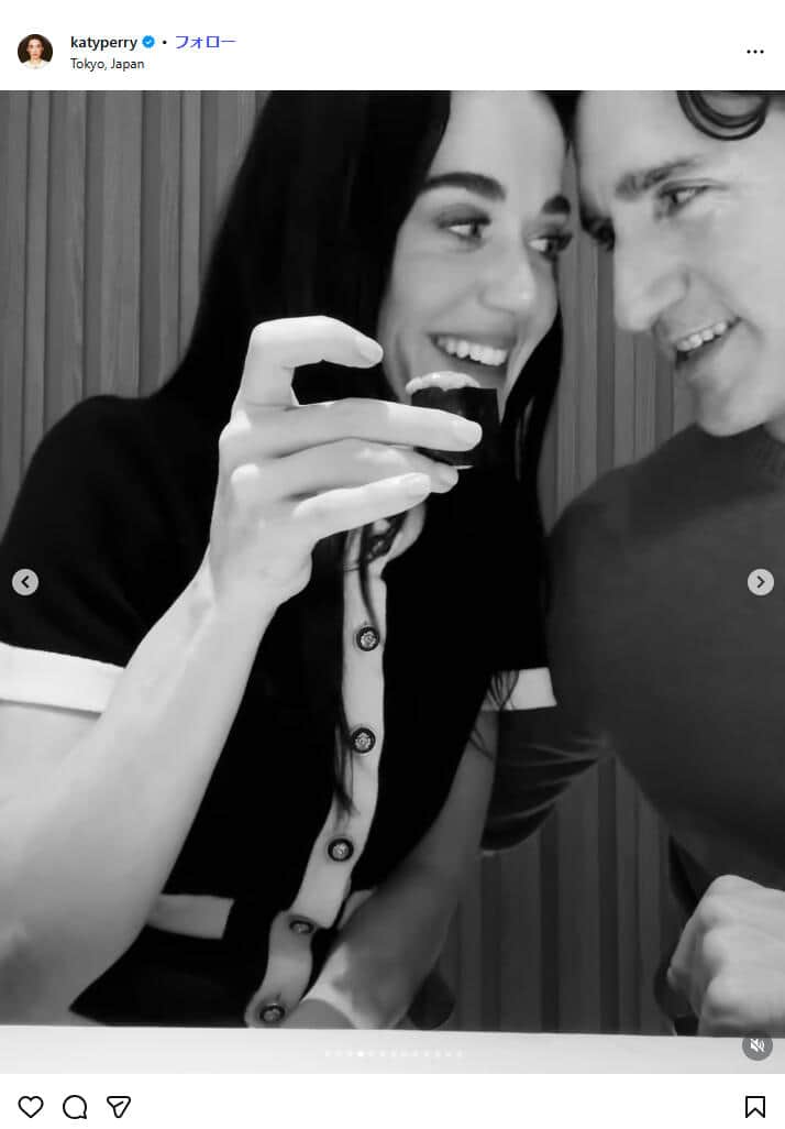 ケイティ・ペリー氏のインスタグラム（＠katyperry）より