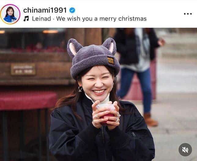 吉田知那美選手のインスタグラム（＠chinami1991）より