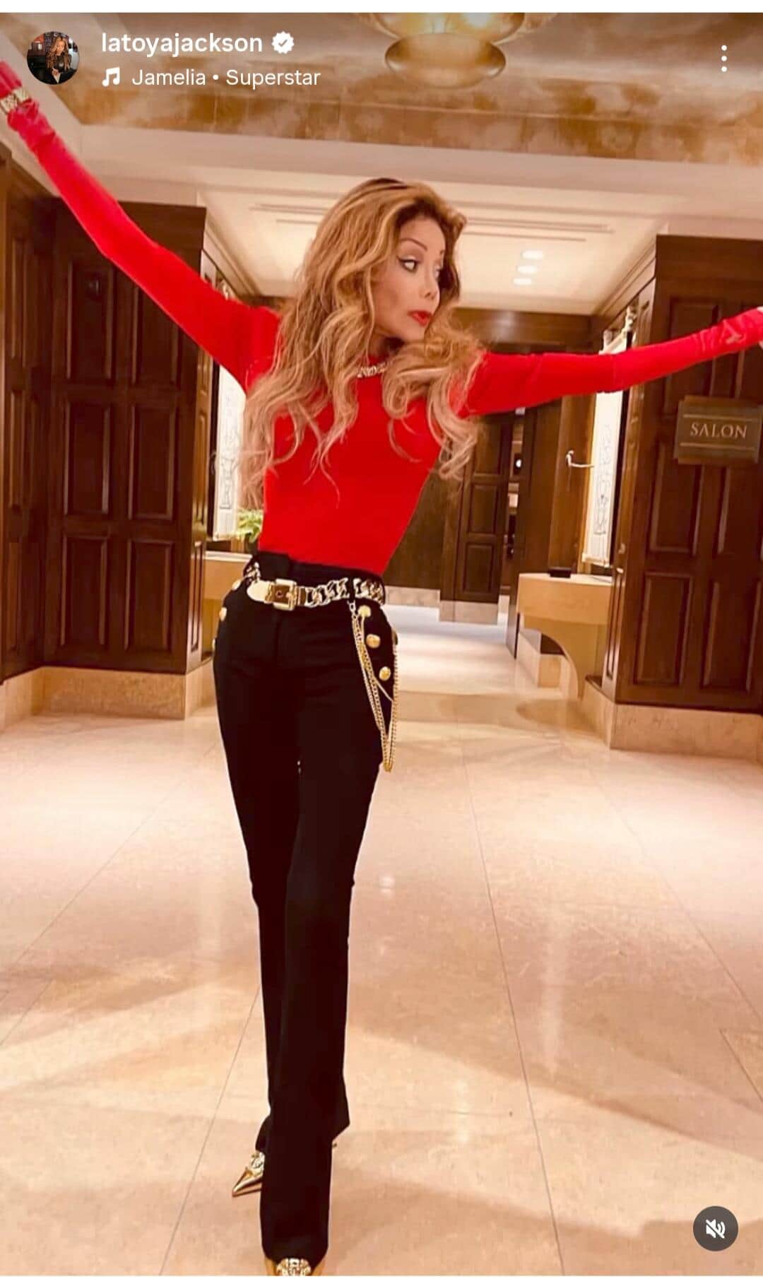 ラトーヤ・ジャクソンさんのインスタグラム（＠latoyajackson）より