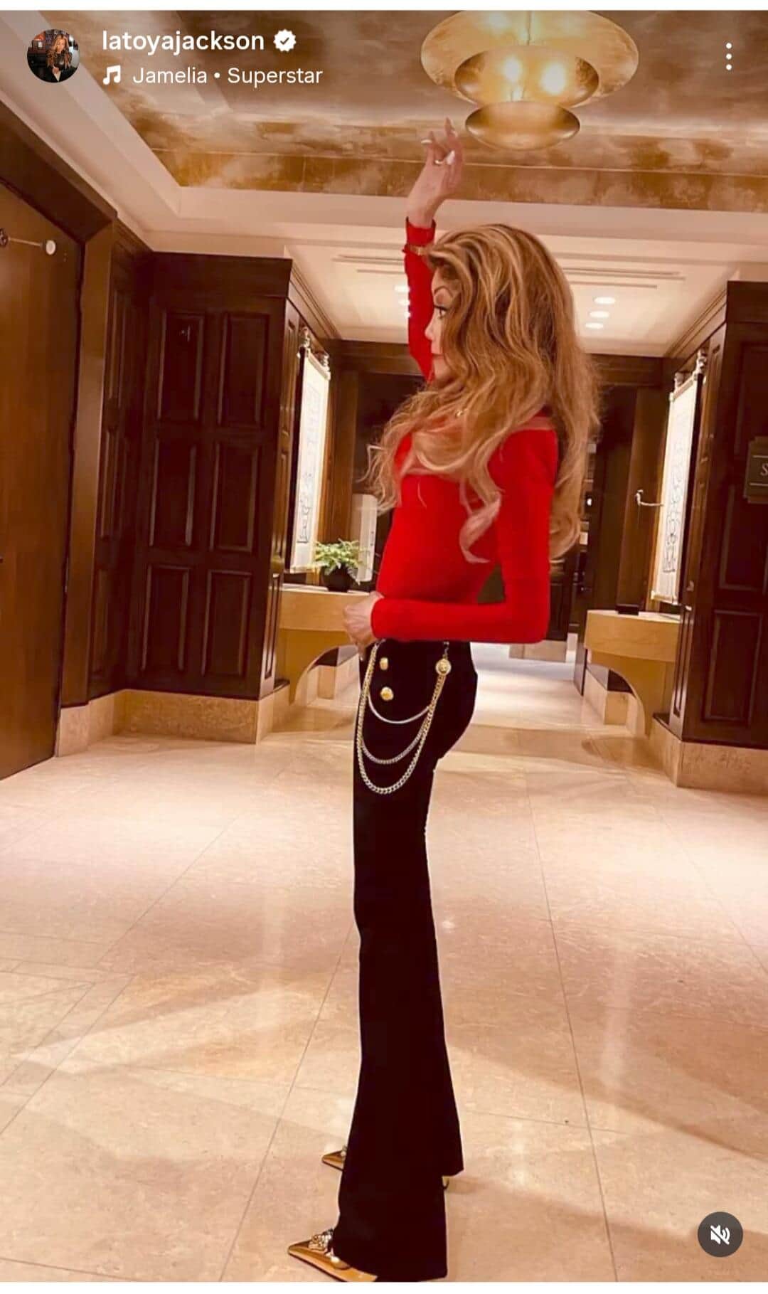 ラトーヤ・ジャクソンさんのインスタグラム（＠latoyajackson）より