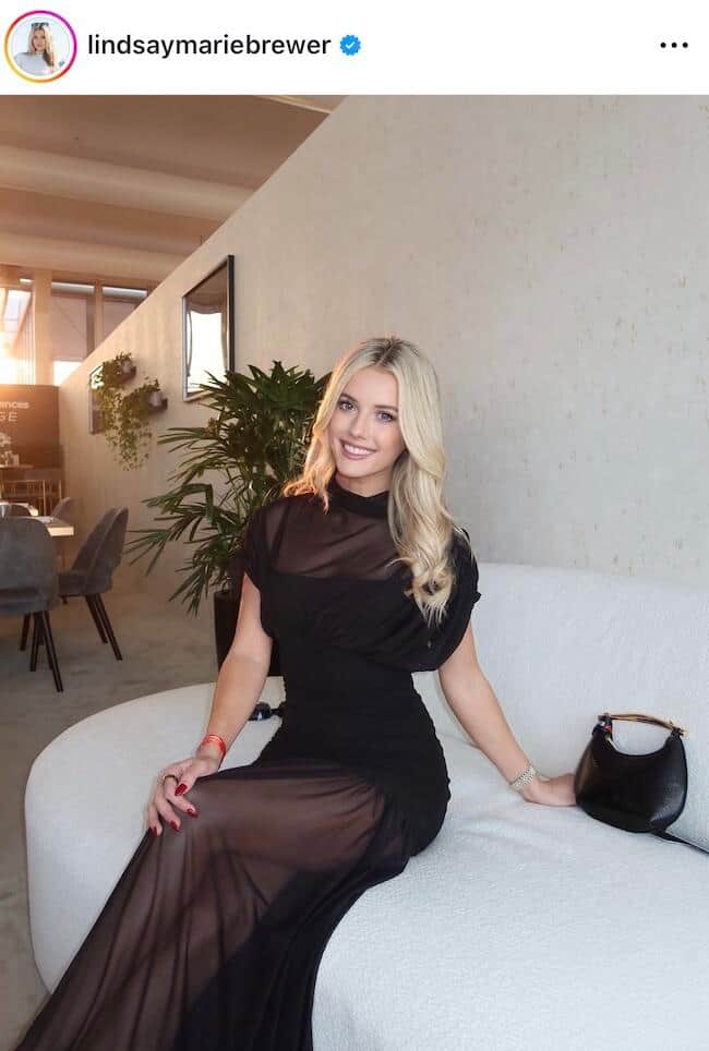 リンジー・ブルワーさんのインスタグラム（＠lindsaymariebrewer）より