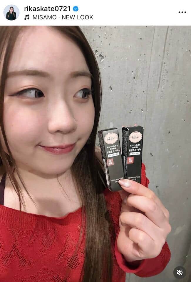 紀平梨花選手のインスタグラム（＠rikaskate0721）より