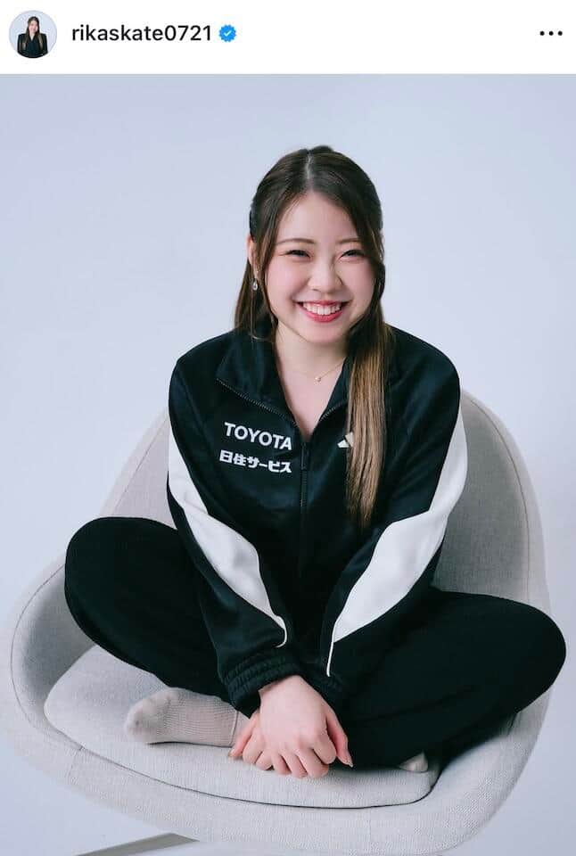 紀平梨花選手のインスタグラム（＠rikaskate0721）より