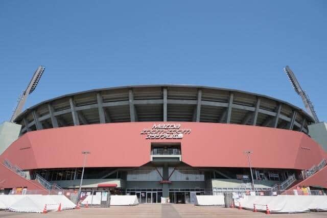 広島東洋カープの本拠地・MAZDA Zoom-Zoomスタジアム広島
