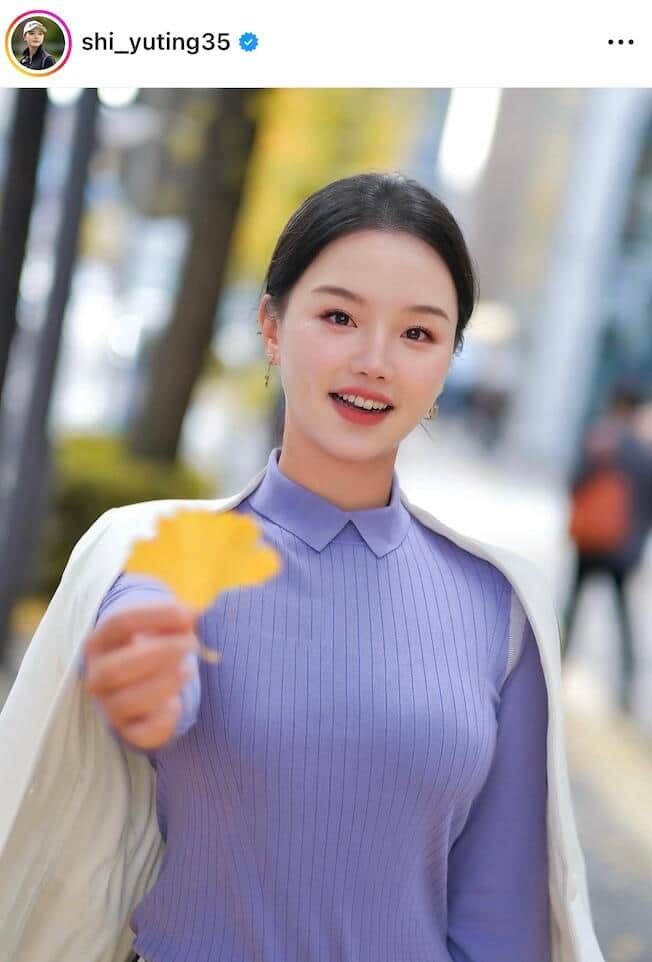 セキ・ユウティン選手のインスタグラム（＠shi_yuting35）より
