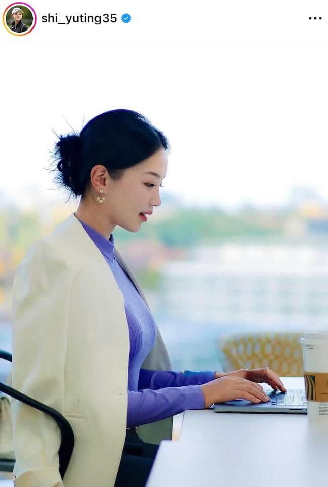 セキ・ユウティン選手のインスタグラム（＠shi_yuting35）より