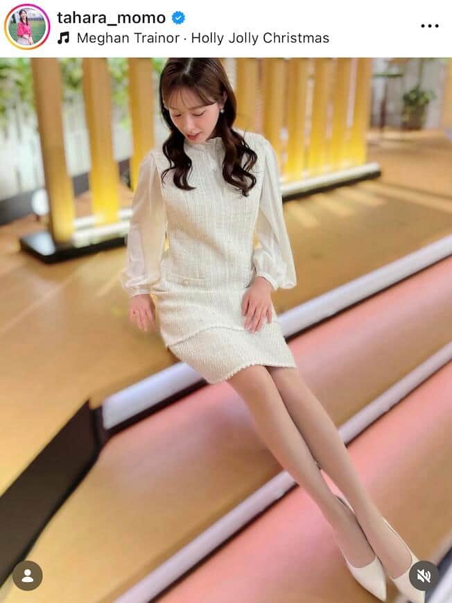 田原萌々さんのインスタグラム（＠tahara_momo）より